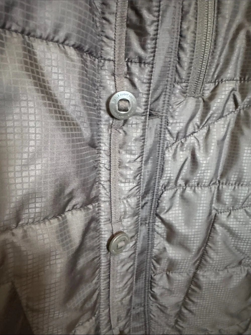Triple Aught Design Men's Quilted Vest - Charcoal size L - Polartech